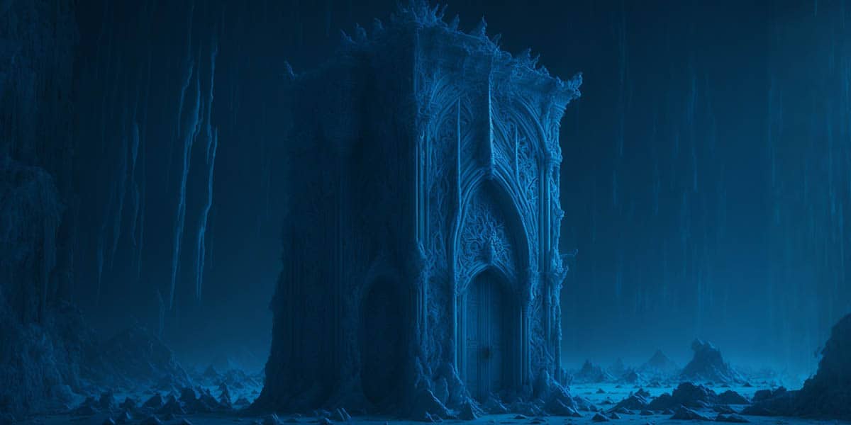 Closed Door in an Ice Palace