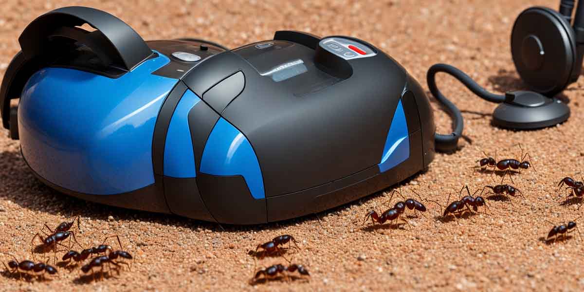 Killing ants with a vacuum cleaner