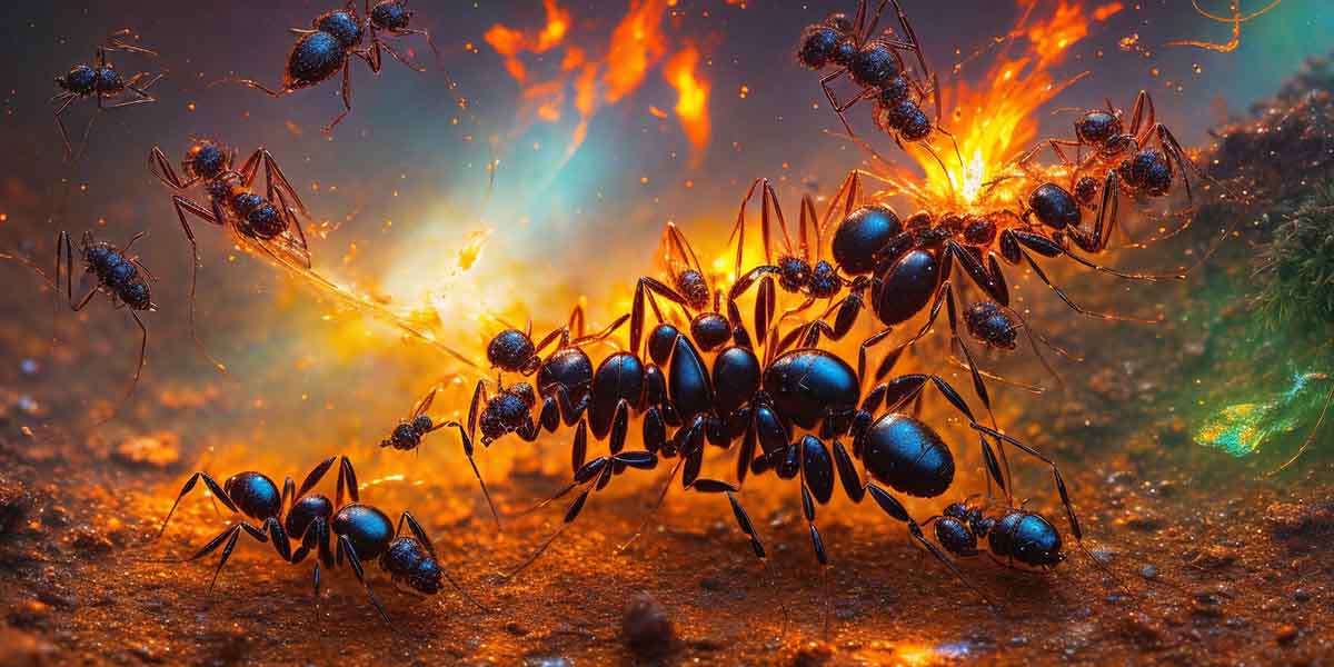 Killing ants with fire