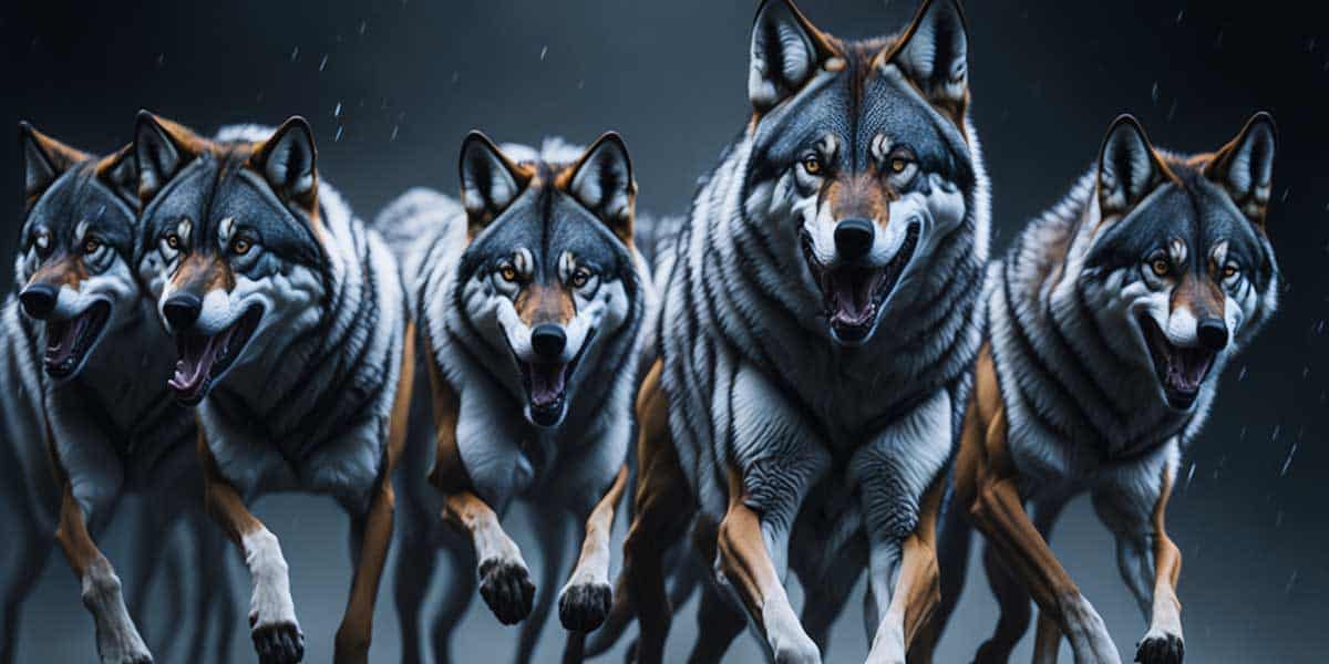 Pack of Wolves Attack 