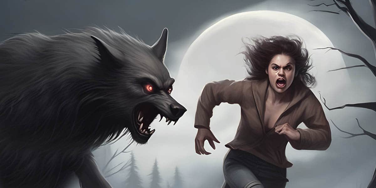 Running Away from Werewolf Dream