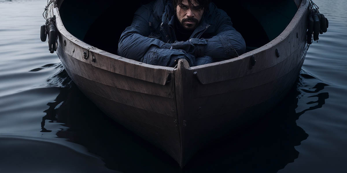 Hiding in a Boat from a Killer 