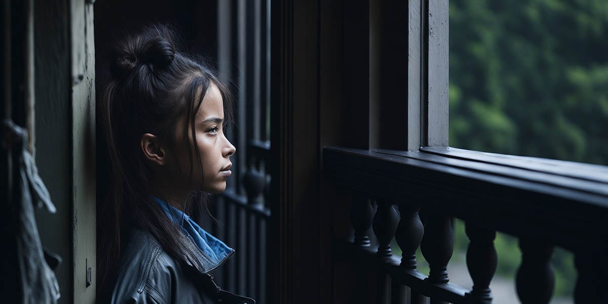 Hiding on a Balcony from a Killer 