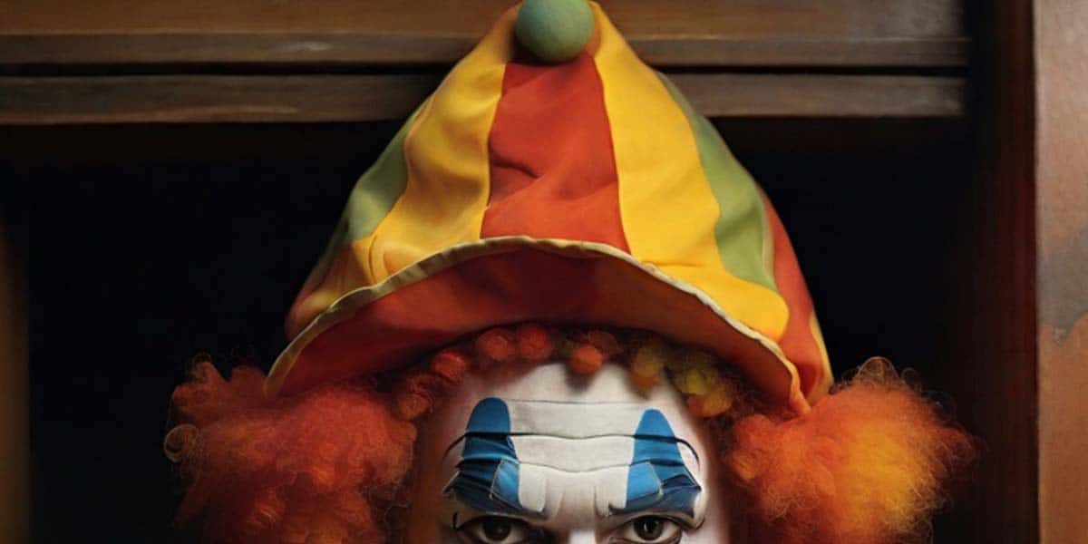 A Clown Hiding from You