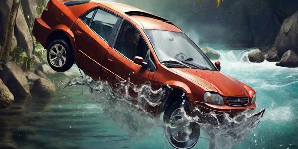 Car Falling into Water Dream