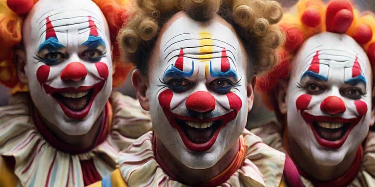 Clowns Attack with Laughter