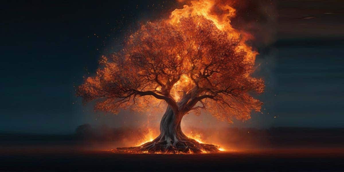 Tree on Fire Dream Meaning