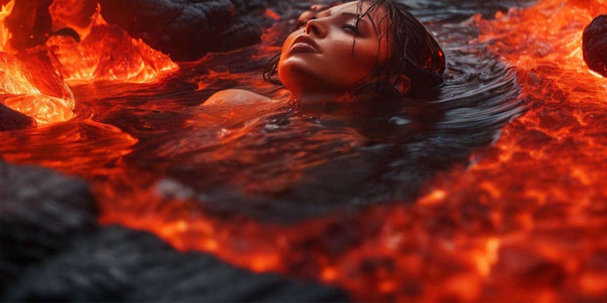 Dream of Drowning in Lava