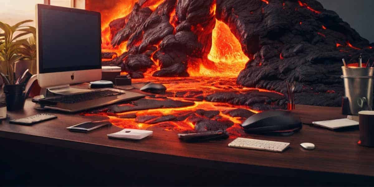 Dream of Lava Destroying Your Workplace
