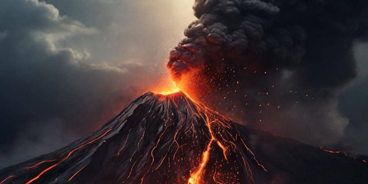 Dreaming of Black Smoke Over a Volcano