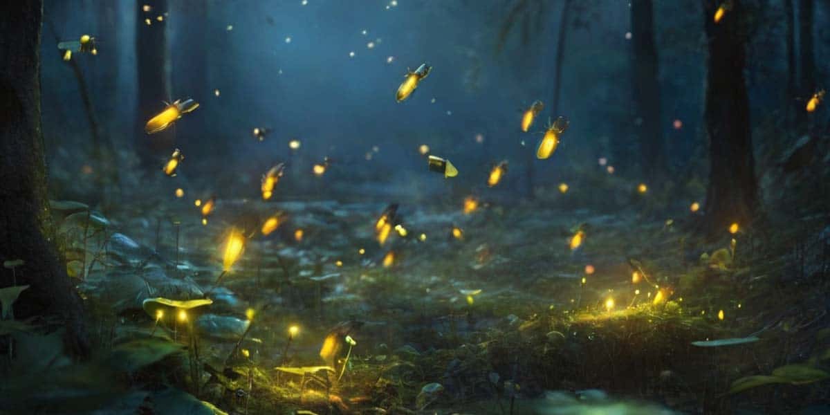 Dreaming of Fireflies in a Forest